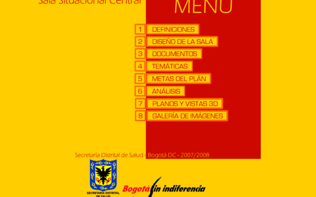 Sala Situacional de Salud de Bogota<br>{ Infrastructure Project } salasituaciona-website