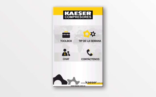 Kaeser APP<br>{ Digital Toolbox for Mobiles } Featured